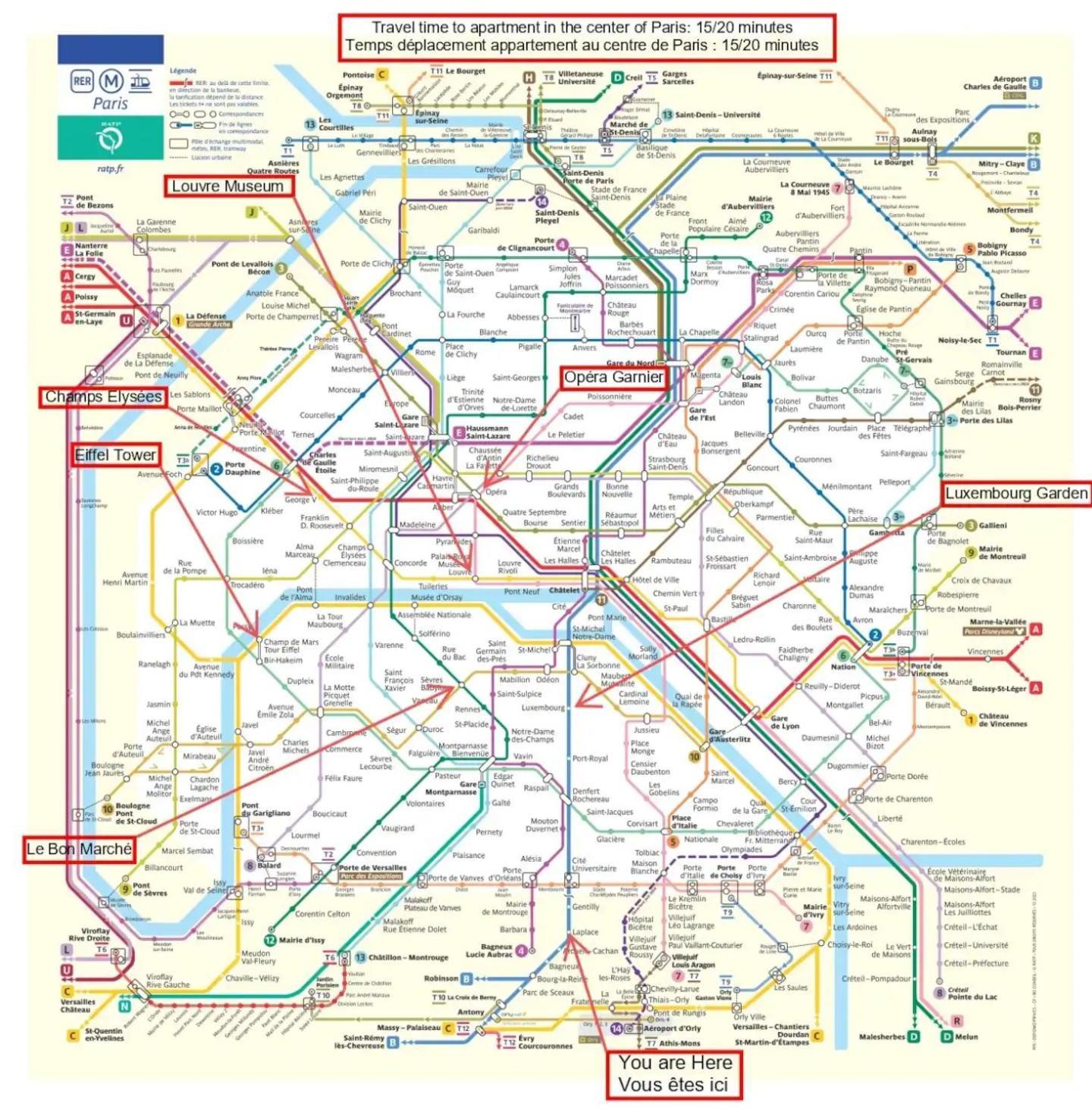 67M2-15 Minutes To Paris Central Аркуей Екстер'єр фото